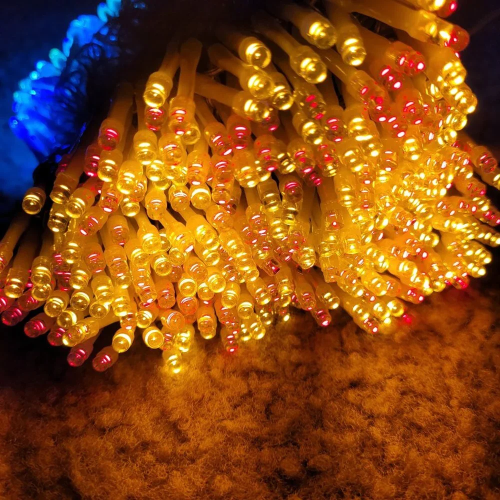 Outdoor Fairy Lights Waterproof, Plug in String Lights with 8 Modes